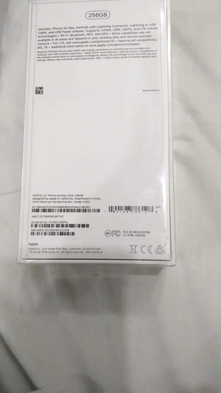 Iphone Xs Max 256GB pin packed  Rose Gold - photo 4